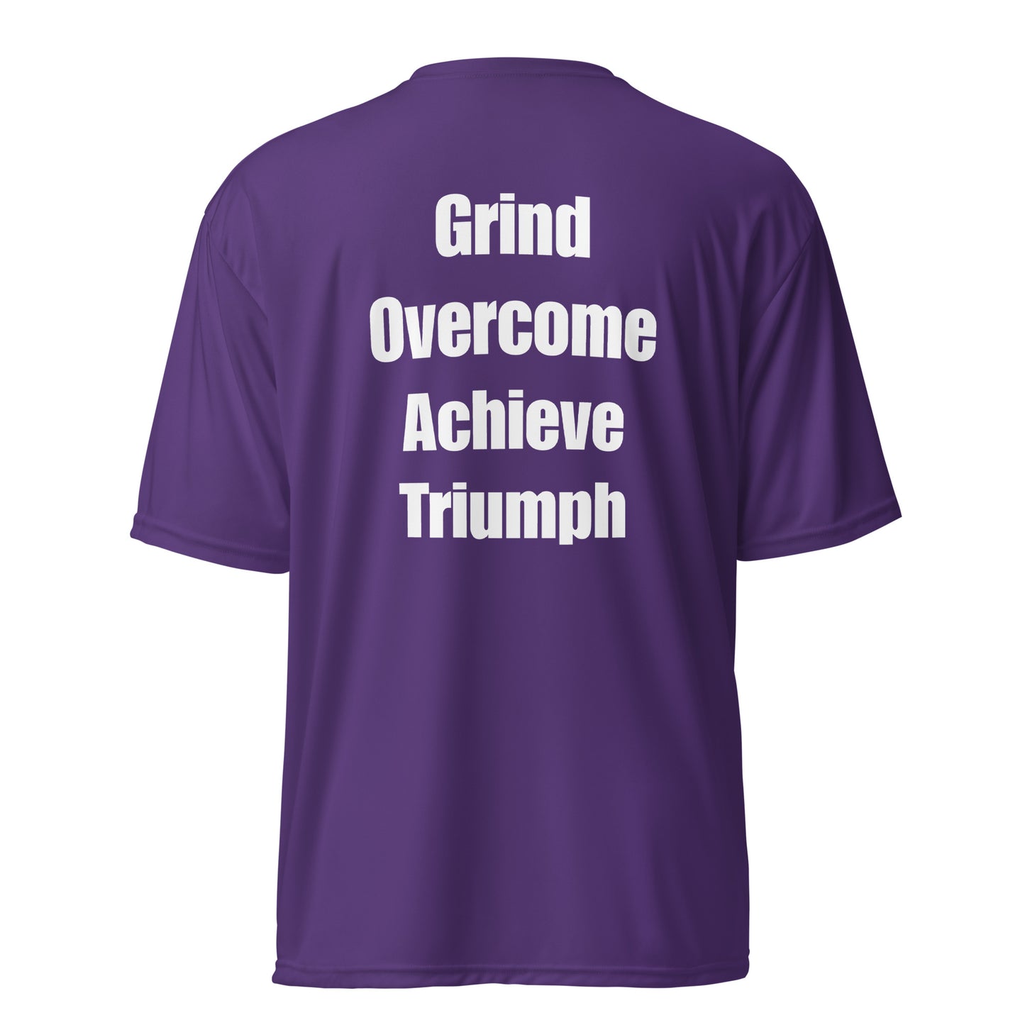 Unisex performance crew neck t-shirt