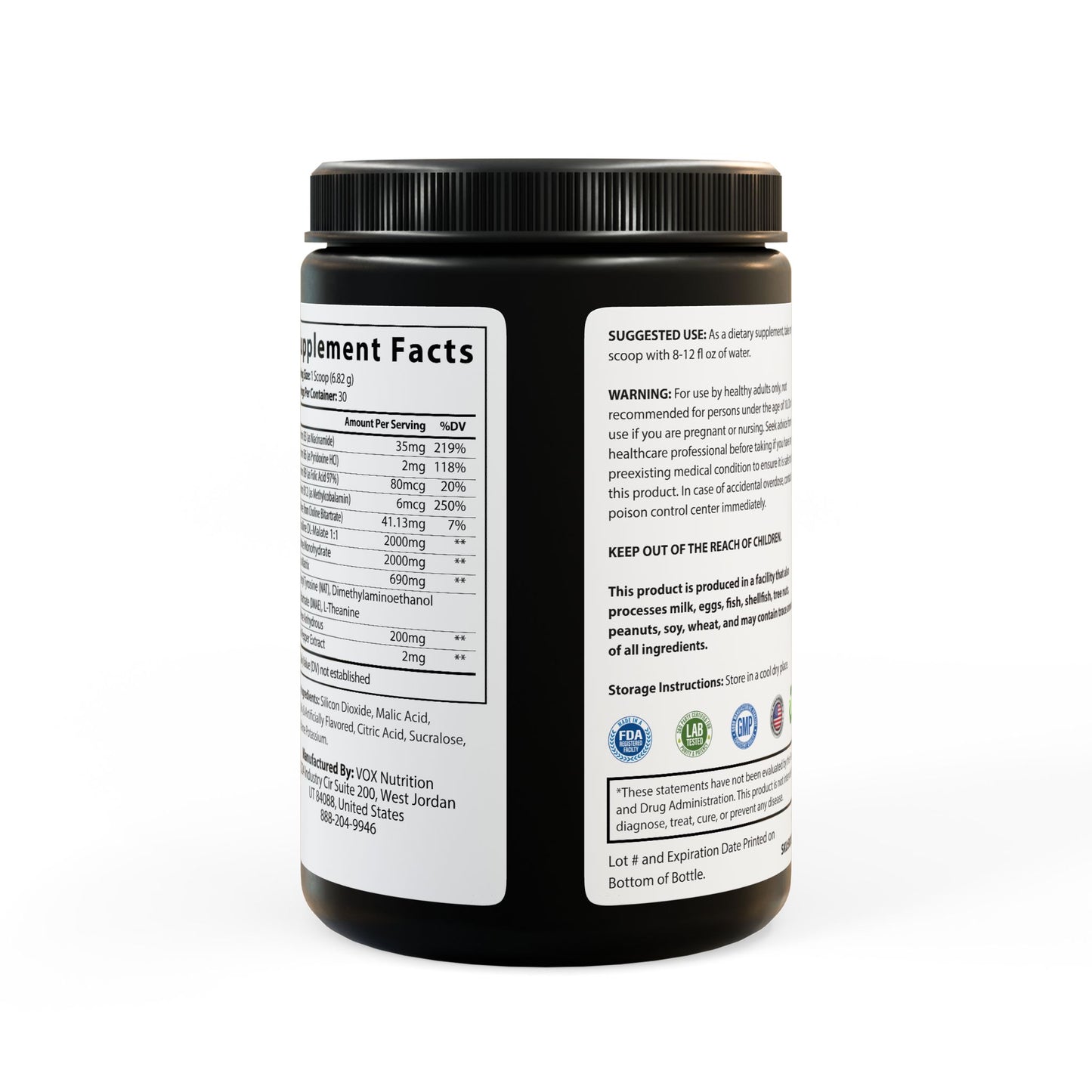 GOAT Pre-Workout Supplement, Fruit Punch (204g, 7.1oz)