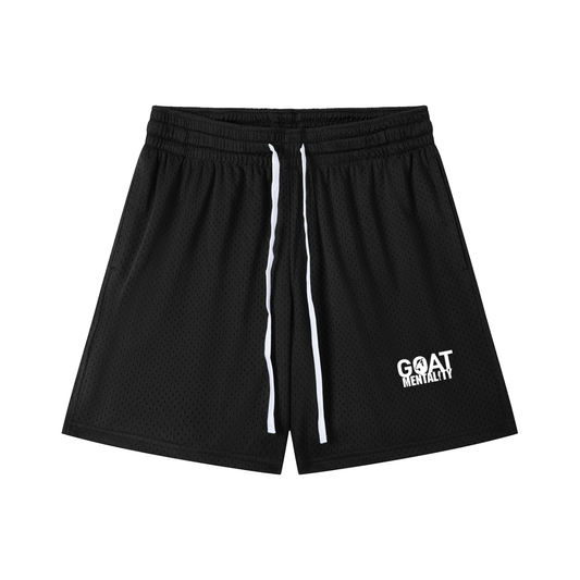 Mesh Drawstring Shorts