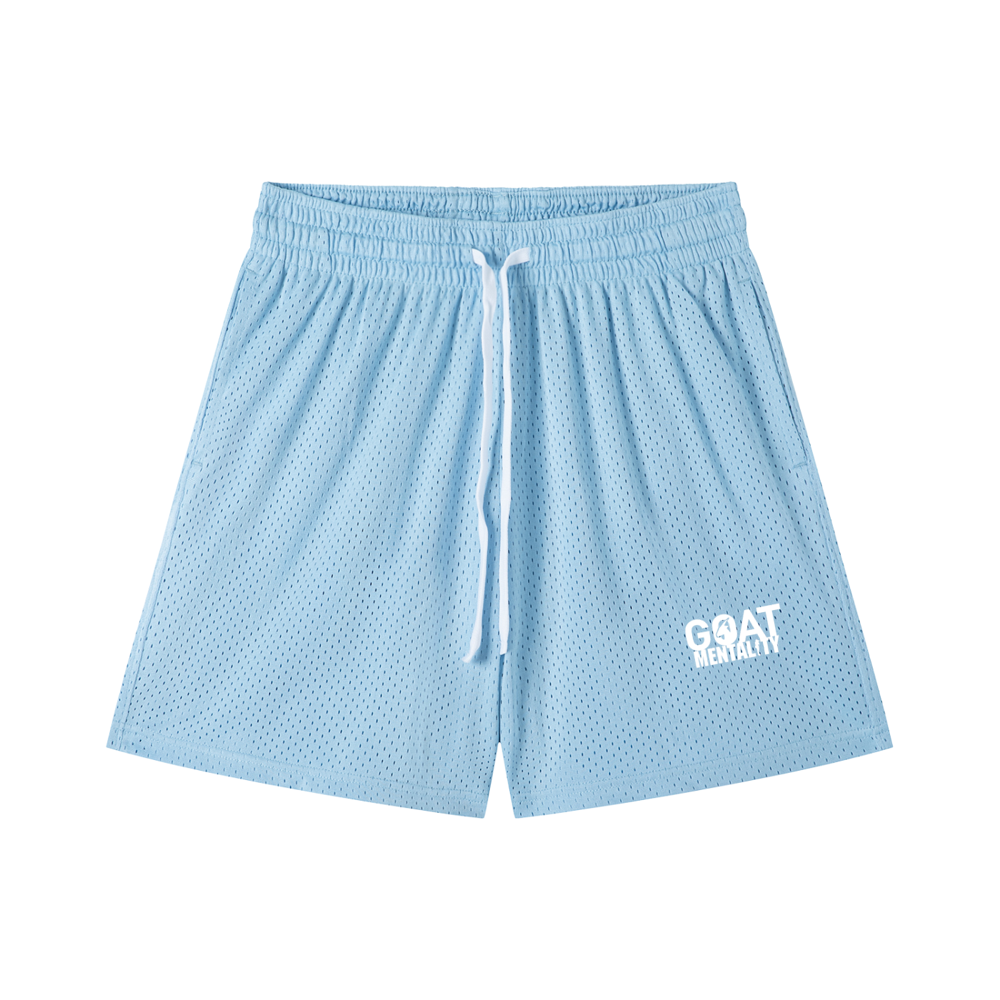 Mesh Drawstring Shorts